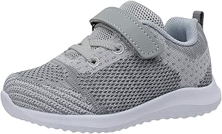 Scarpe da Corsa per Bambini Ragazzi Ragazze Scarpe Sportive Sneakers Leggere Traspiranti Velcro Scarpe da Ginnastica per Esterno Sneaker per Palestra Indoor Bambini Unisex