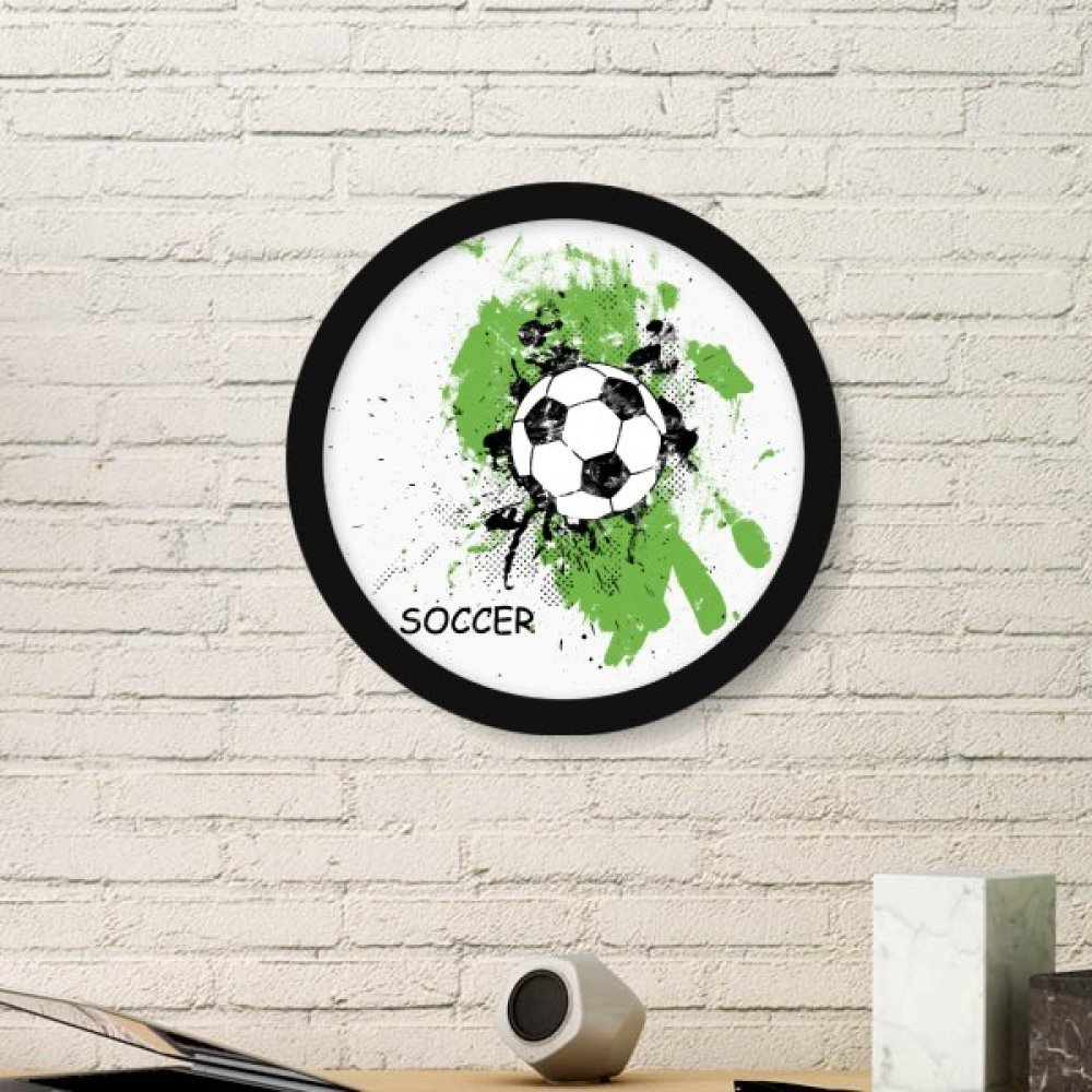 Football cadre photo peinture décoration murale maison noir