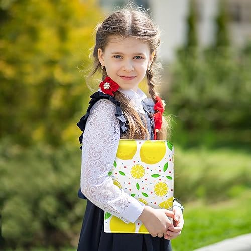 Miniatura 5 de Lemons Trading Card Binder 4-Pocket Game Cards Album Folder PU Cover Card Storage Album 3-Ring Zip Binder Card Folders for Teen