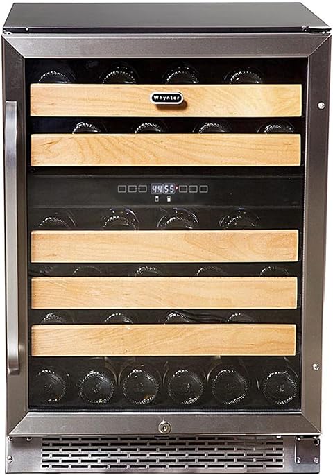 Whynter 46-Bottle Dual Temperature Zone Built-In Wine Refrigerator