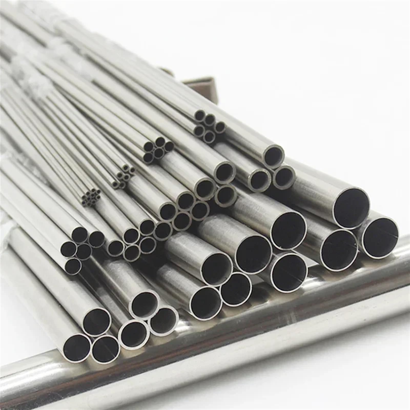 1 Stuks Lengte 500 Mm 304 Rvs Capillaire Buis Od 6/6.5/7/7.5/8/8.5 Mm Pijp Muur Dikke 0.2/0.3/0.5/1/1.5/2 Mm (Color : Length 500mm, Size : 6x2mm