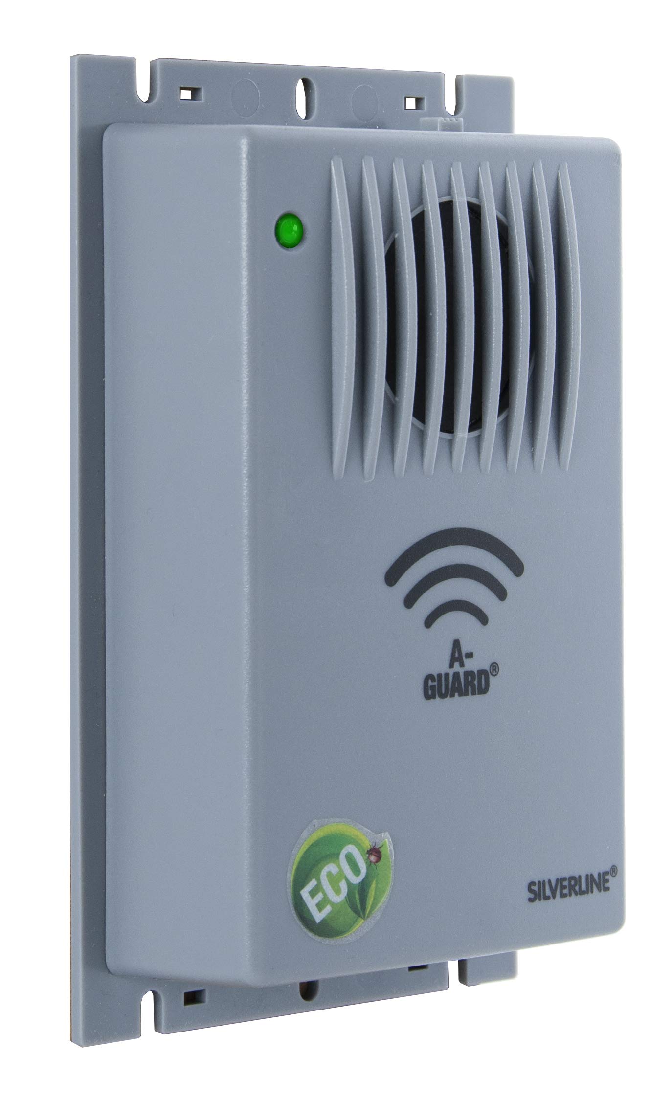 Silverline Ma50 - Dissuasore per Animali con ultrasuoni, Portata ca. 50 m², batterie necessarie