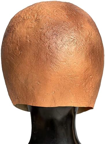 Miniatura 3 de Pigmiss Máscara de asesino en serie sonriente de Halloween, máscara de látex de cabeza completa, máscara de demonio aterrador, boca sangrienta, ojos