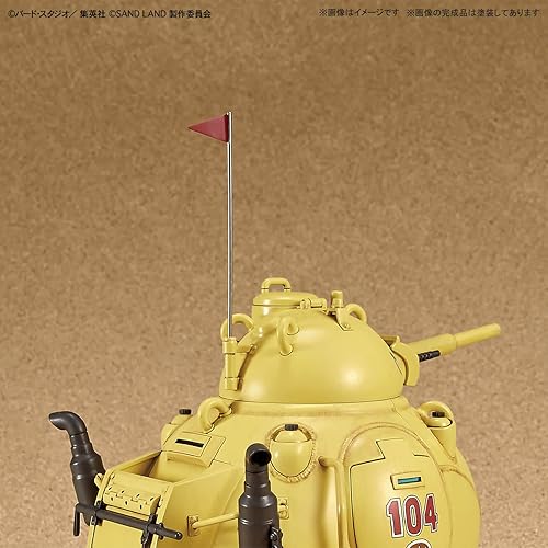 Miniatura 14 de Bandai Hobby - Sand Land - Sand Land Tank 104, Bandai Spirits - Kit de modelo a escala 1/35