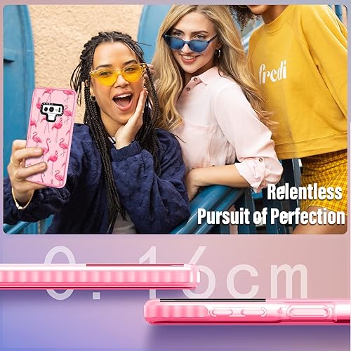 Miniatura 6 de Toycamp Funda para Samsung A52 (también para Samsung A52s caso), bonito diseño de flamenco divertido para mujeres y niñas para Galaxy A52 5G, bonita
