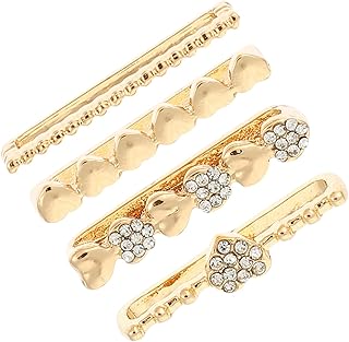 Obuyke Relojes Inteligentes para Mujer Reloj Inteligente para Mujer 4 Pcs Silicone Strap Decor Watch Strap Ornament Watch Band Charm Compatible for Womens Silicone Ring Womens Silicone Rings