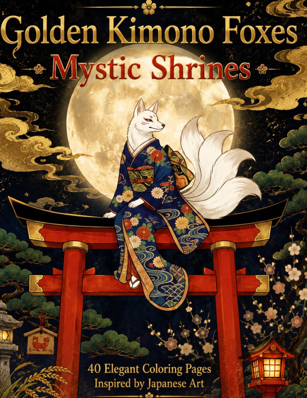 Golden Kimono Foxes: Mystic Shrines