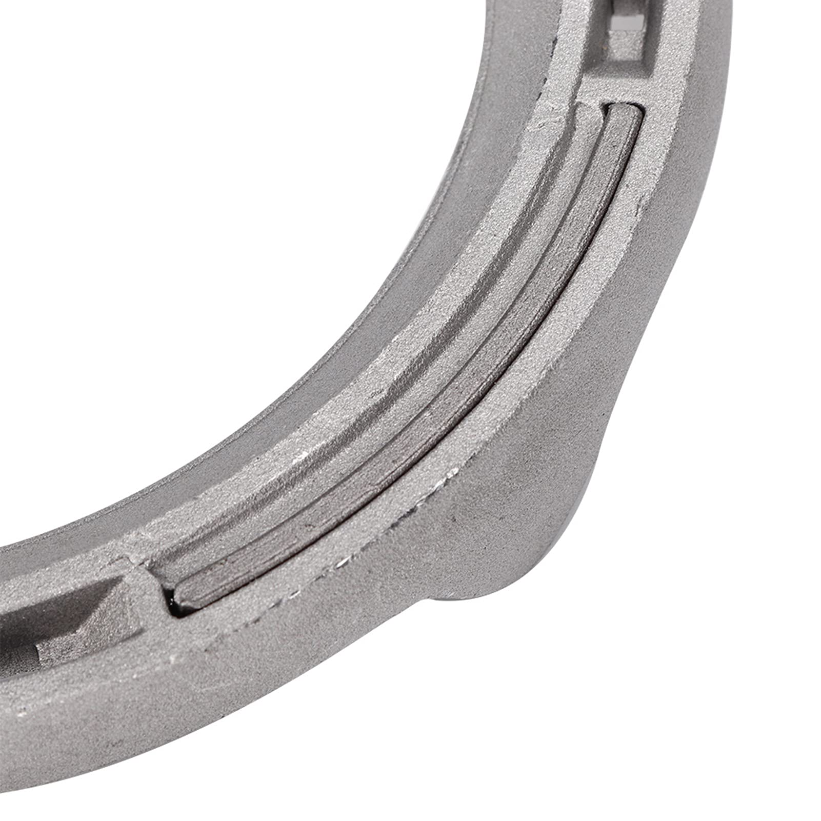 JTLB Lot de 4 fers à cheval en alliage d'aluminium - Outil d'équitation - Accessoires (taille 6)