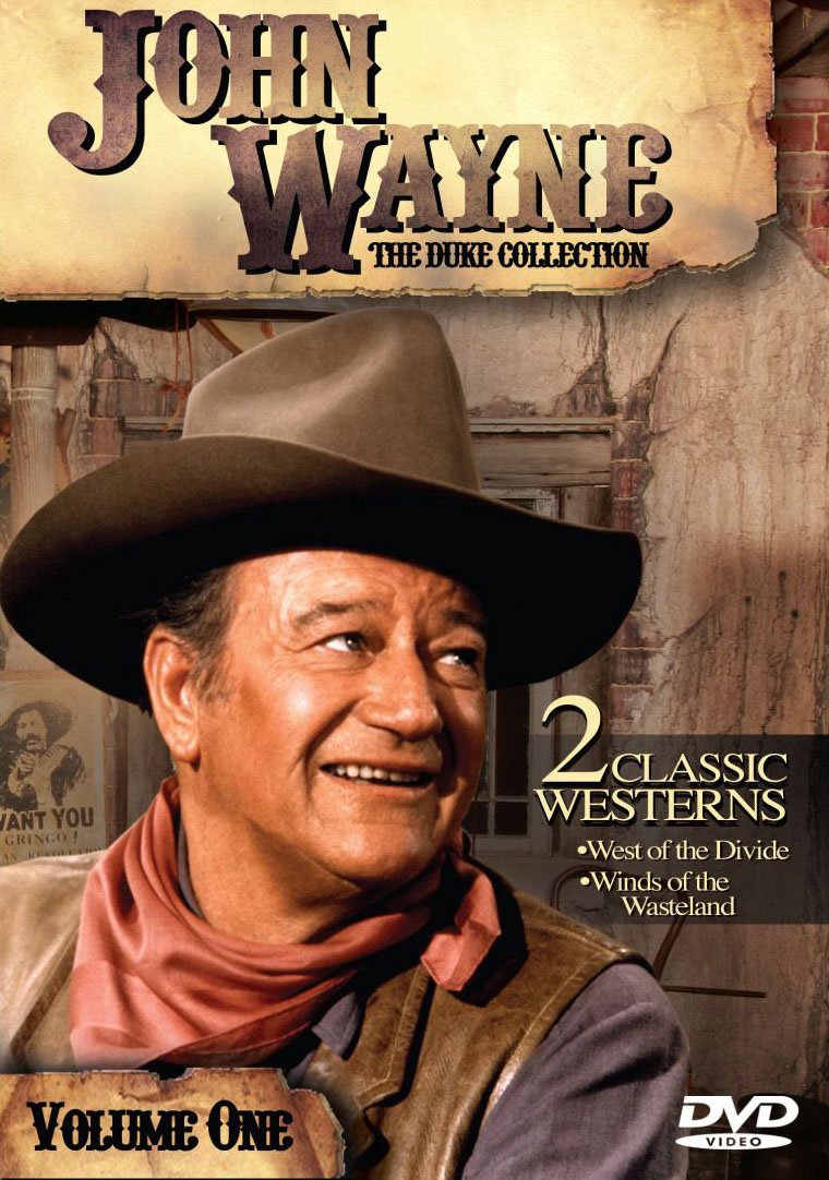 John Wayne: The Duke Collection Volume One DVD western West of the Divide Winds of the Wastelands