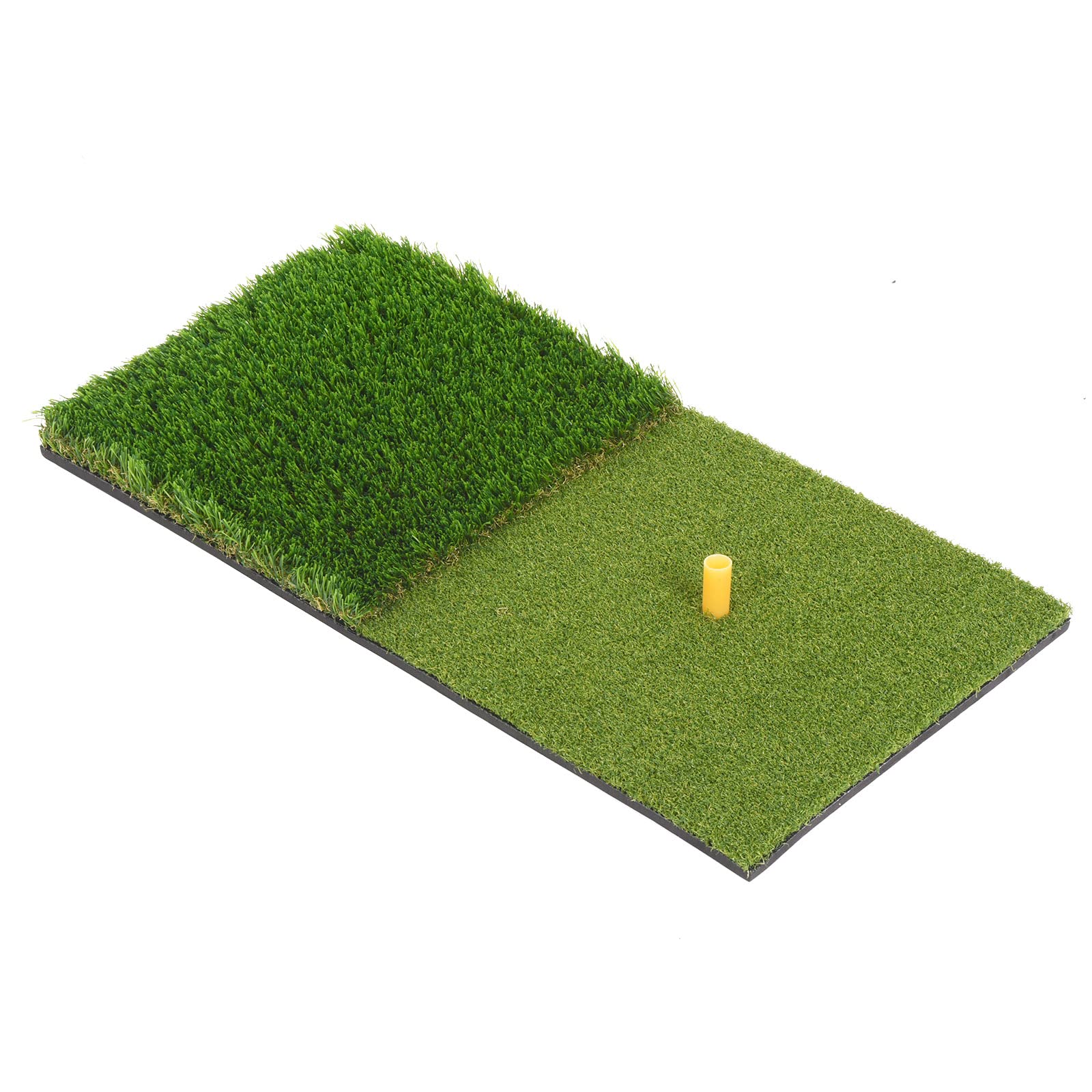 PATIKIL Foldable Golf Hitting Mat, Golf Practice Mat for Backyard 2-in-1 Portable Golf Putting Turf Mat with Golf Tee for Indoor Outdoor Training