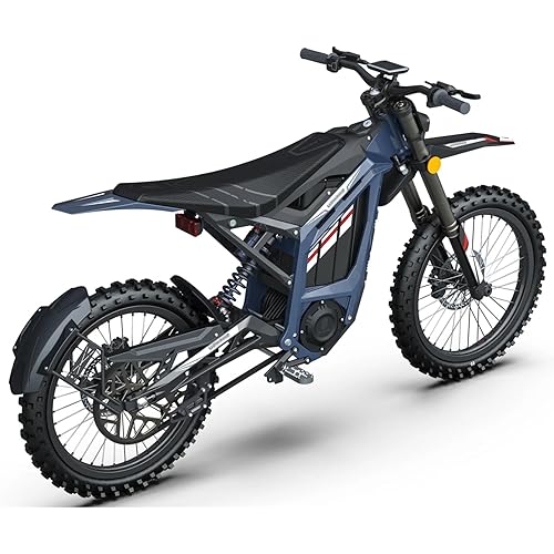 5000W 72V 40Ah Electric Dirt Bike 26" All Terrain 75MPH High Speed Electric Bicycle 90+Miles Long Range Snow Beach Mountain Ebike