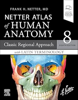 LATIN TERMINOLOGY Netter Atlas of Human Anatomy: Classic Regional Approach with Latin Terminology: paperback + eBook (Netter Basic Science)