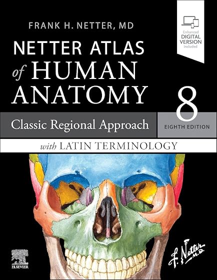 Netter Atlas Of Human Anatomy: Classic Regional Approach With Lat In T