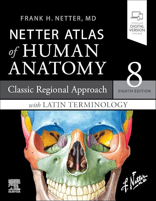 Portada de Netter Atlas Of Human Anatomy: Classic Regional Approach With Lat In T