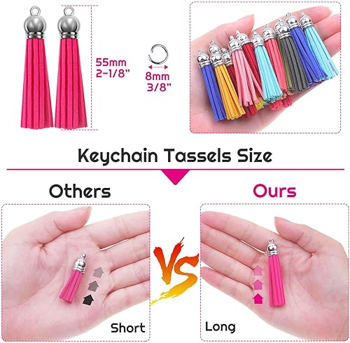 Miniatura 10 de Paxcoo - Borlas para fabricación de joyas, KT-04