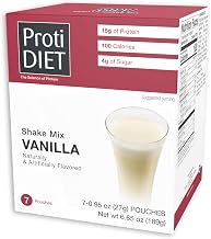 Vanilla Protein Shake - No Trans Fat 15g Protein Nutritional Shakes - Creamy High Protein Drink for Healthy Active Lifestyle and Delicious Nutrition