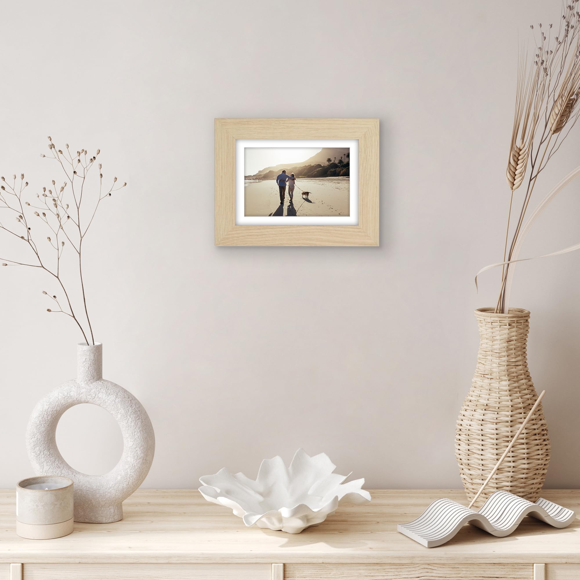 【新品未使用】FRAMA 写真集　アートブック　インテリア Amazon.com - Americanflat 5x7 Picture Frame - Matted to 4x6