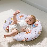 Vista 4 de Almohada de lactancia para bebé, almohada ajustable para alimentación con biberón, esencial para lactancia materna para mamá y bebé más saludable