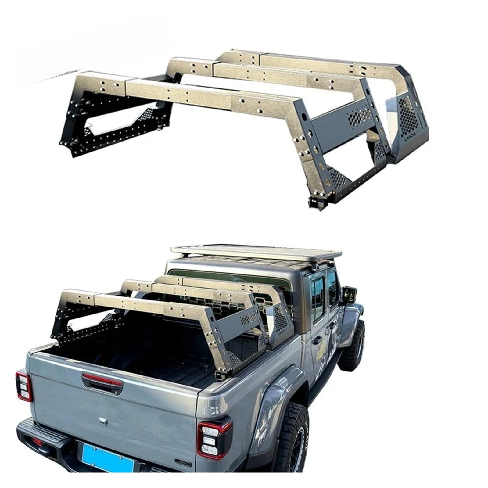 OEM Custom Exterior Accessories Pickup Tundra Compatible for Jeep Gladiator Ssangyong Musso Roll Bar For Truck