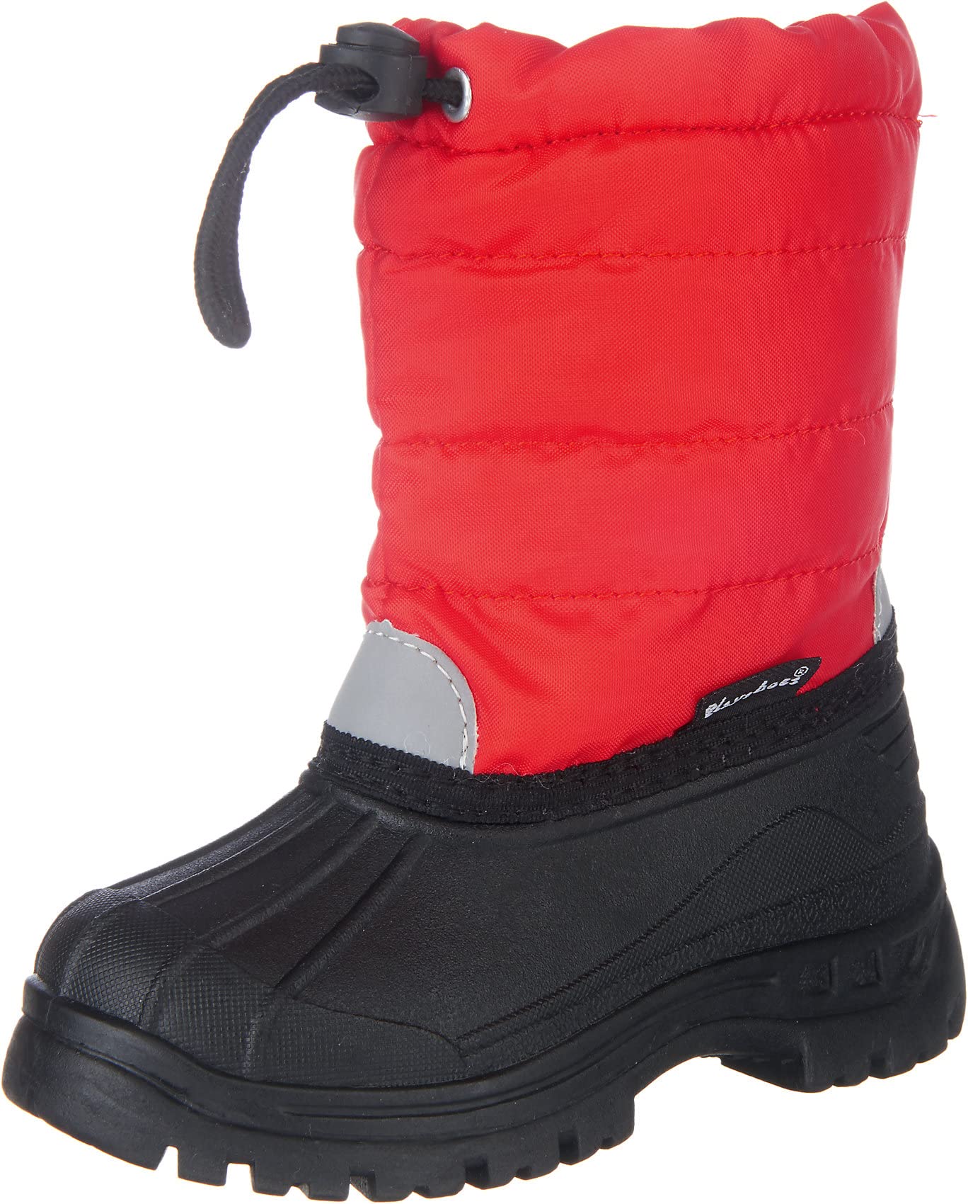Playshoes GmbH Winter Bootie, Unisex Kids' Snow Boots, Red (Red), 13.5 Child UK (32/33 EU)