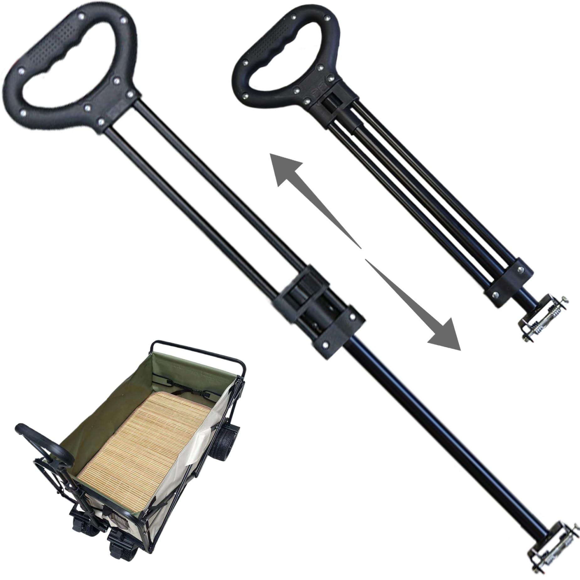 Amazon.com: Cndiyald Wagon Handle Replacement Expansion Cart Handle Wagon Pull Up Handles Spare Replacement Stroller Wagon Push Handle Attachment Stroller Handle : Patio, Lawn & Garden