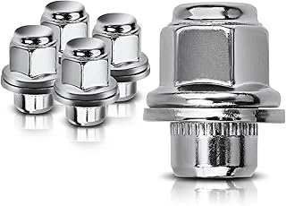 A-Premium 5PCS Wheel Lug Nuts M12 x 1.5 Mag Lug Nuts Compatible with Toyota Avalon Camry Corolla RAV4 Tacoma Sienna Lexus ES RX Pontiac Scion