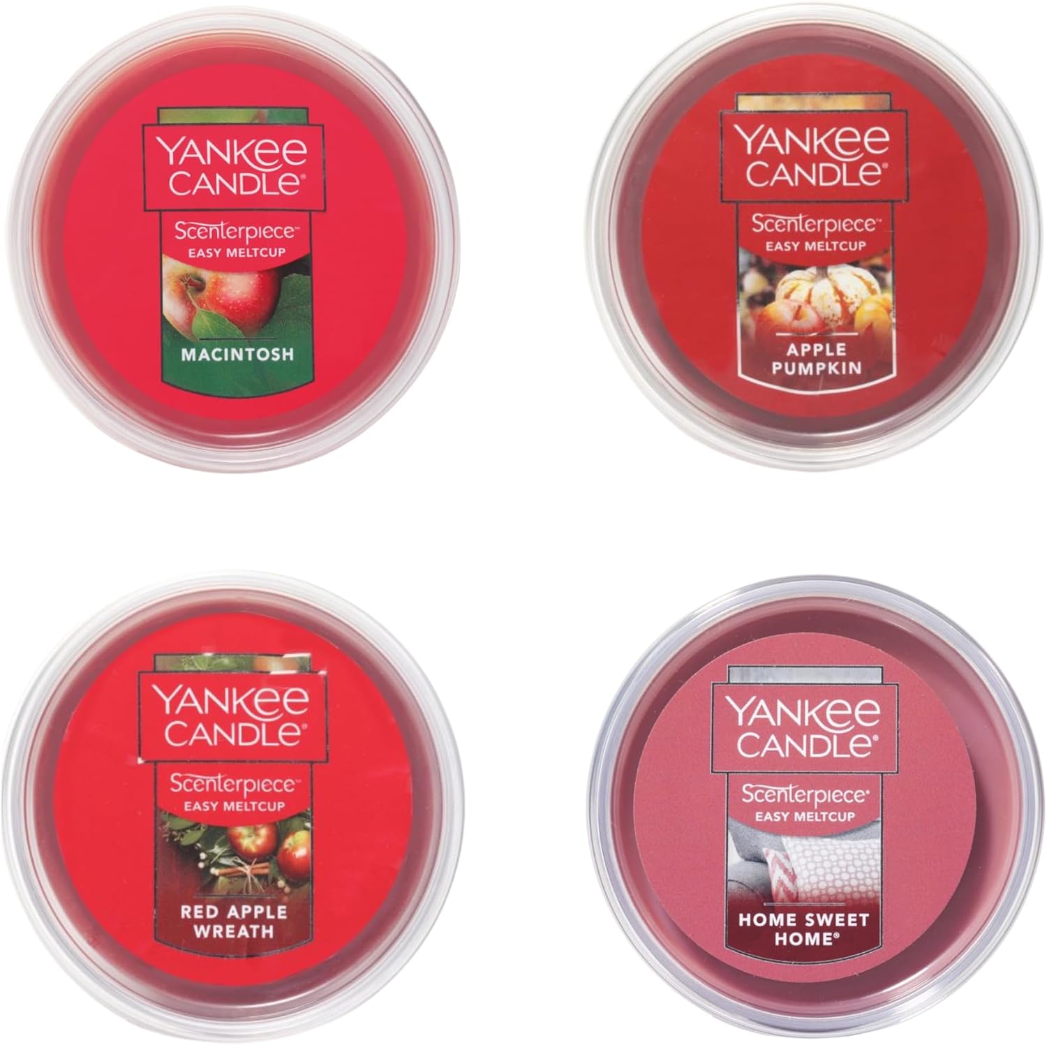 Yankee Candle Home Sweet Home Scenterpiece Easy MeltCup (Pack of 6)