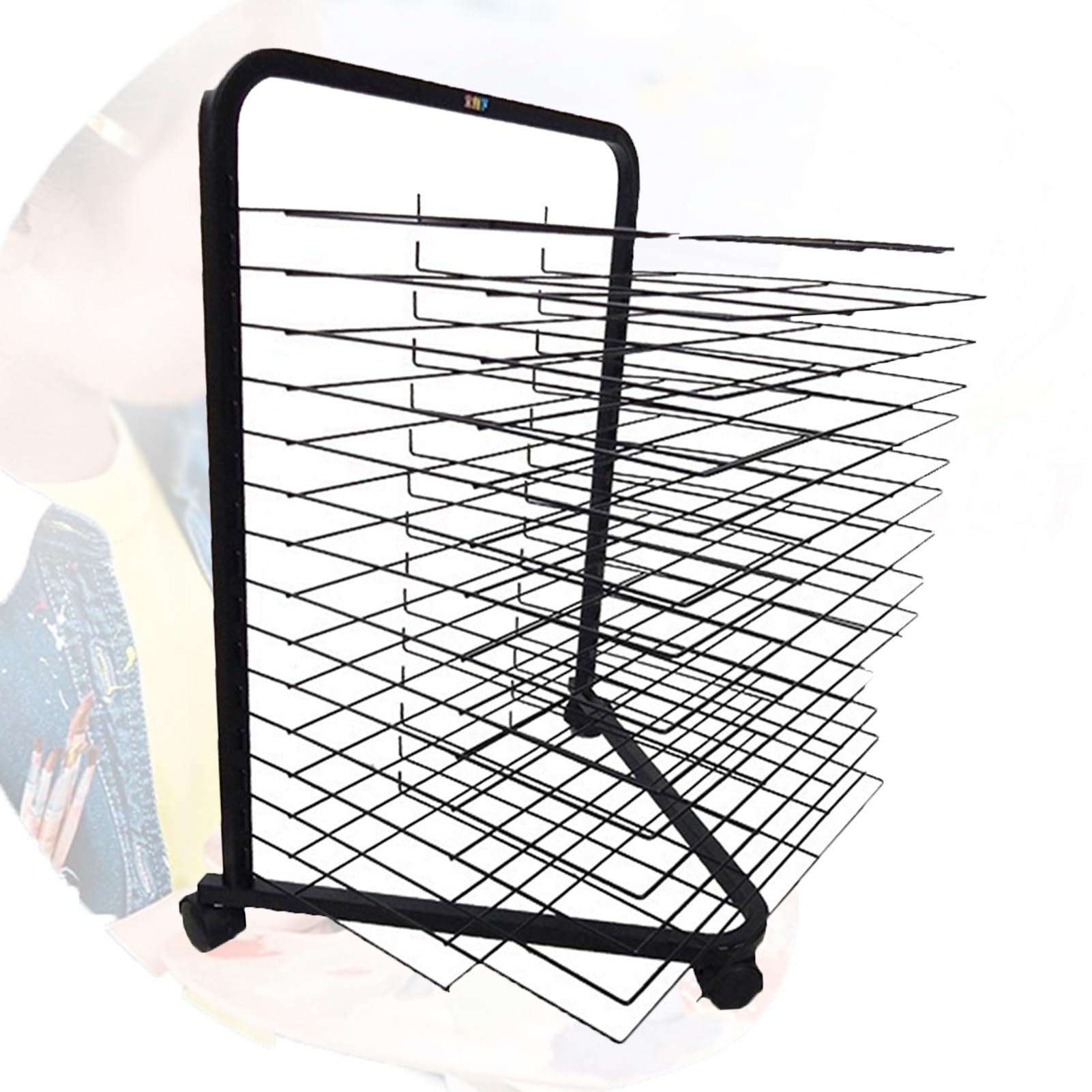 Support de séchage de peinture pour éviter les taches de dessin