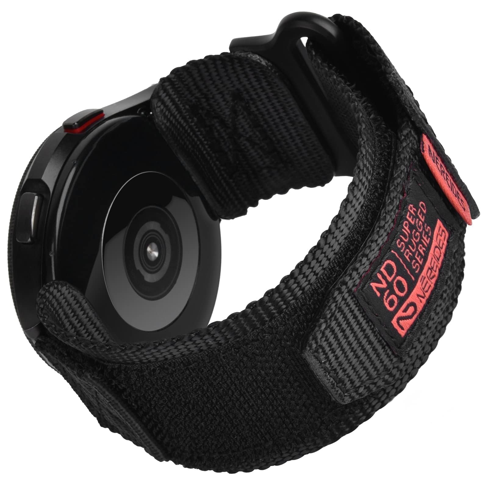 Nereides Band Compatible with Samsung Galaxy Watch 7 6 5 4 40mm 44mm/ Watch 6 4 Classic/Watch 5 Pro/Watch 3 Classic 41mm/Active 2, 20mm Nylon