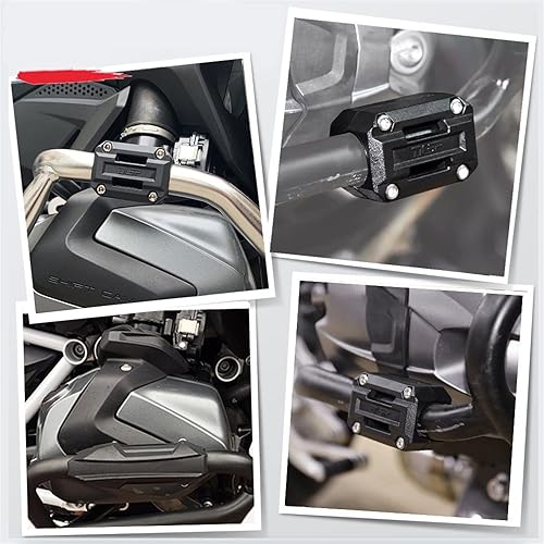 Miniatura 7 de Protector de motor de motocicleta, protector de parachoques de motor, bloque decorativo de 0.98 pulgadas, barra de choque para Suzuki V-Strom 1000