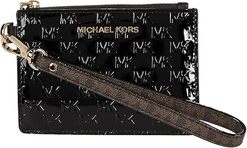 Michael Kors Jet Set - Monedero pequeño Negro talla única Monedero pequeño Jet Set