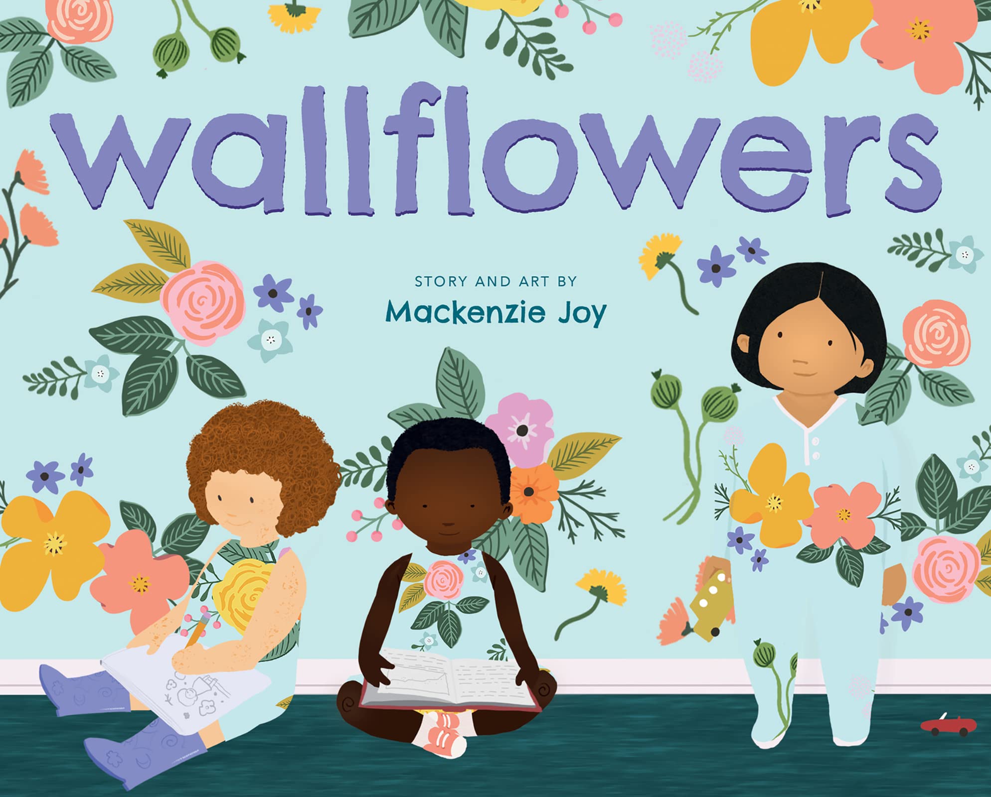 Wallflowers: A Heartwarming Illustrated Book for Kids (Ages 4-8) About Being Quiet and Happy