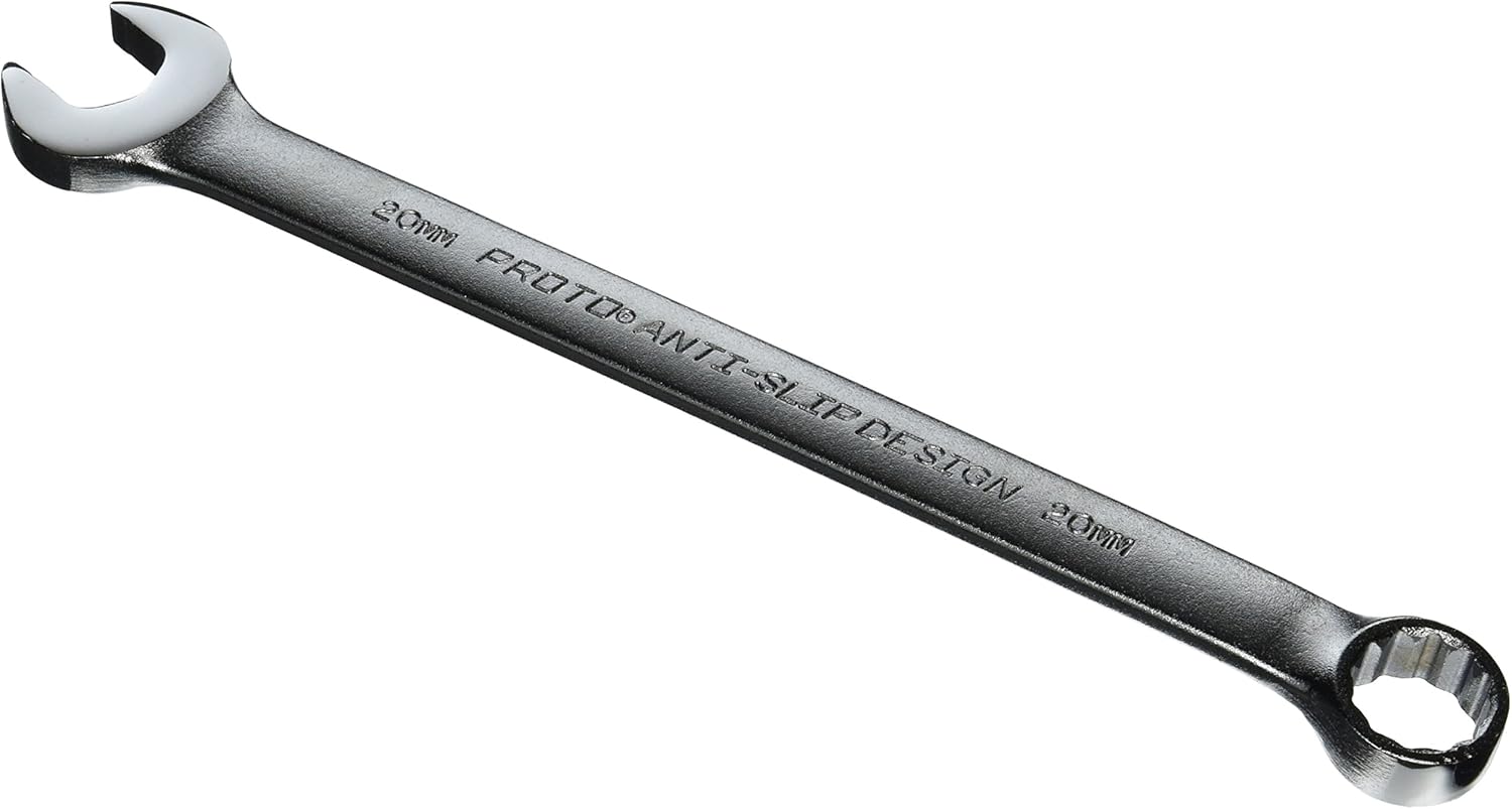 Proto Combo Wrench,Steel,Metric,15 deg., 20mm (J1220MASD)
