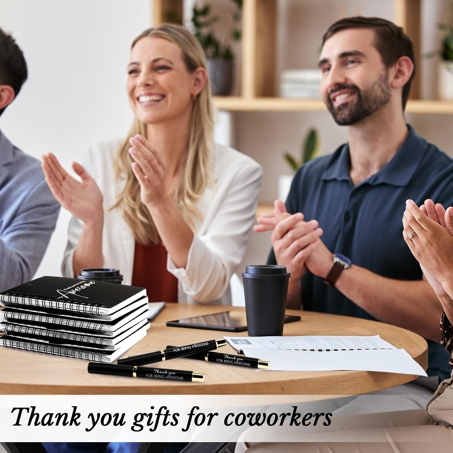 Tellingyou 20 Pcs Employee Appreciation Day Gifts Bulk for Social Worker with Inspirational Spiral Notebooks 2026 Weekly Planner to Do List Notepad Pens Thank You Gift for Coworker Teacher (Black) - Image 4