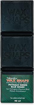 Enkaustikos Wax Snaps Wax Paint - Phthalo Green Blue Shade - 40ml