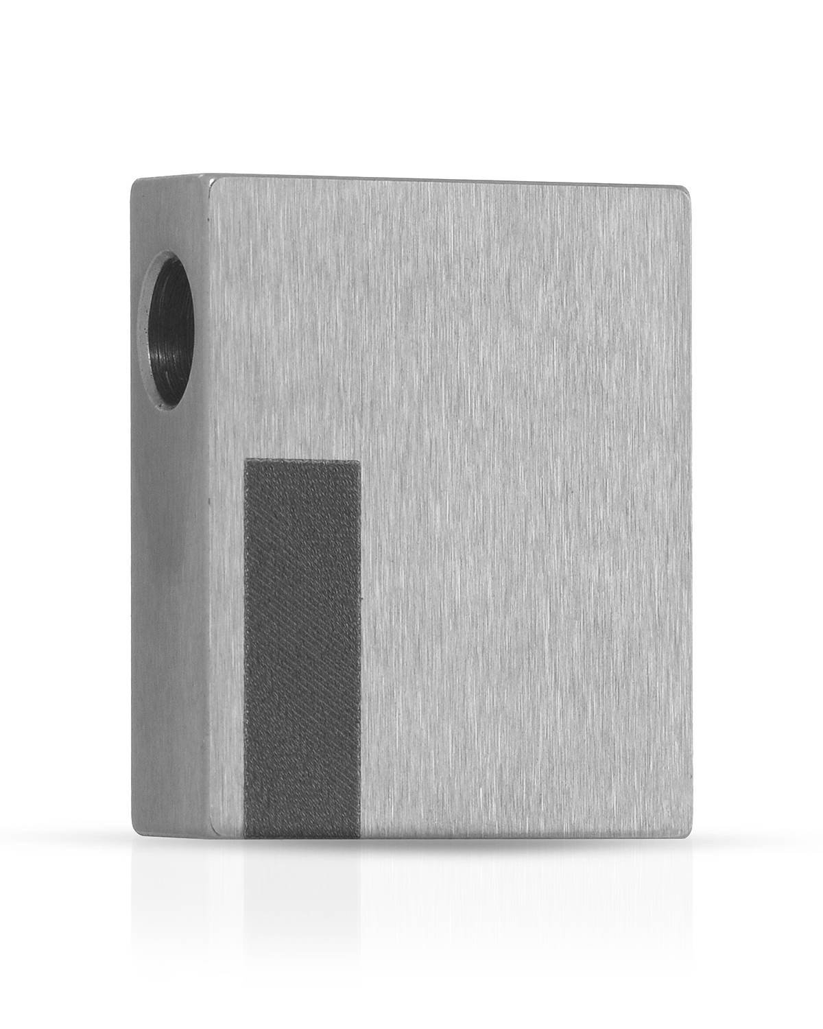 TeNoStainless Steel Pendant. Length 17 mm.