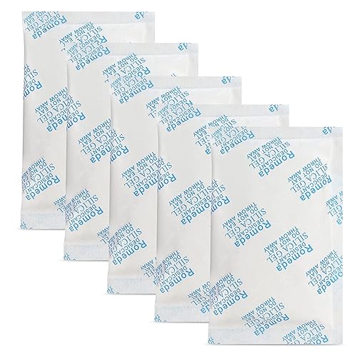 Paquetes de gel de sílice 007oz 140 piezas desecante transparente paquetes desecantes seguros para alimentos y almacenamiento desecante de gel de
