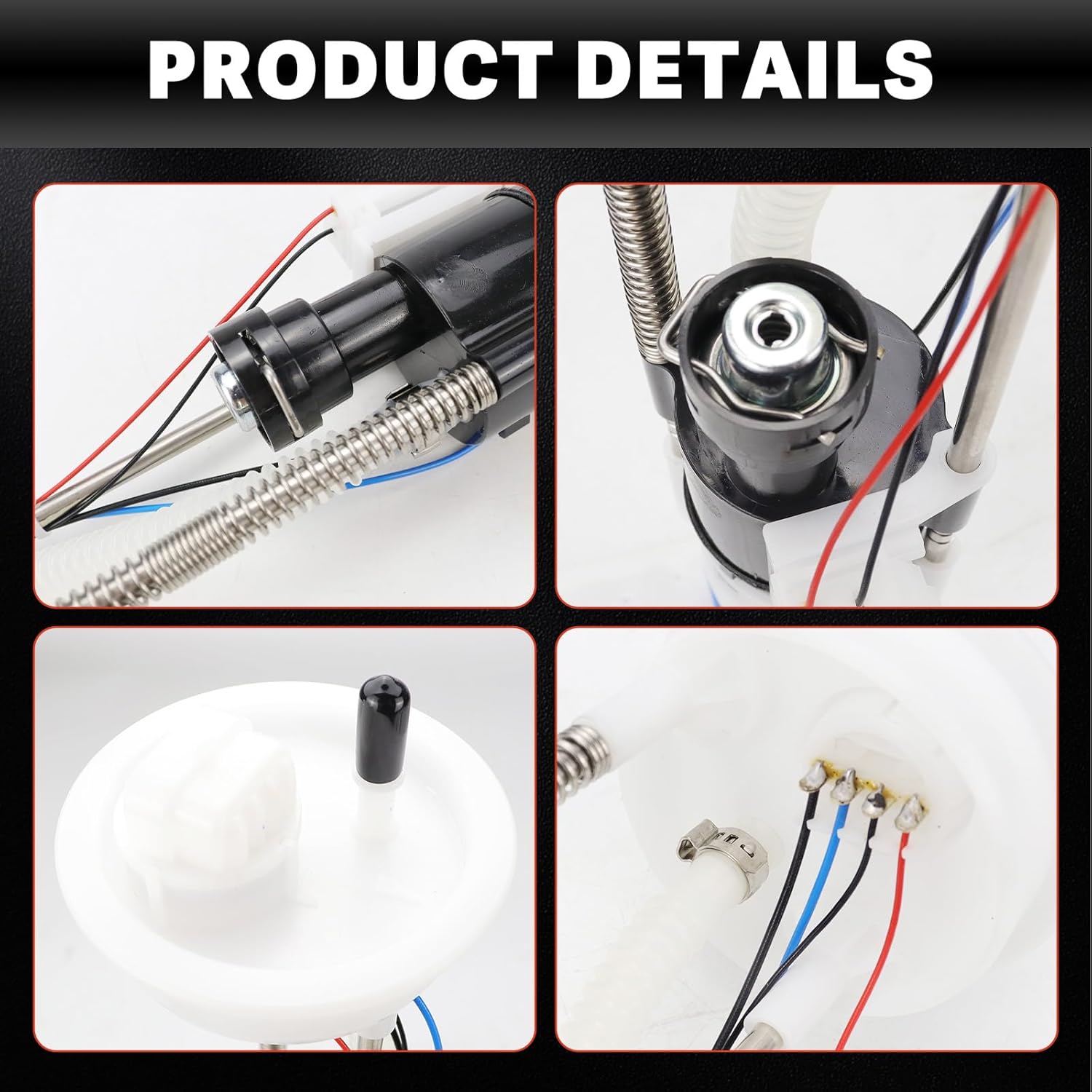 USTAR Fuel Pump Assembly Compatible with Polaris Ranger 800 EFI/EPS/Crew/LE Replace# 2204402 47-1012 2522139