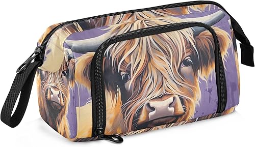 Miniatura 16 de Summer Beach Seashell Starfish - Estuches grandes para lápices con cremallera, estuche para lápices, caja de bolígrafos grandes para adultos, niñas,