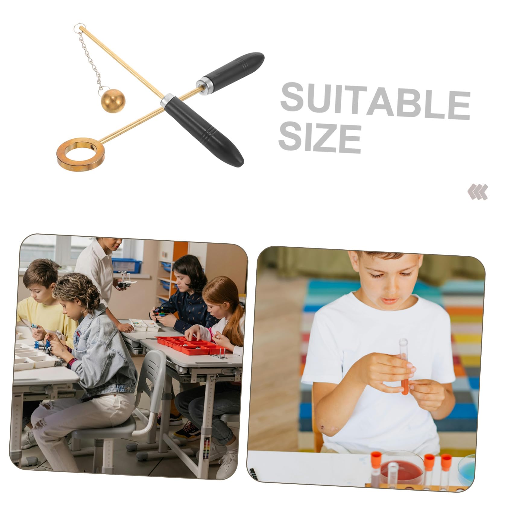 POPETPOP Kit Scientifique en Plastique et Acier Inoxydable de Dilatation et Contraction Thermique Facile à Utiliser pour Expériences Physiques et Enseignement