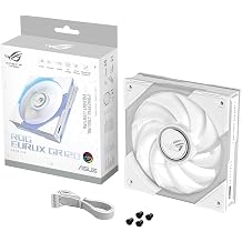ROG Eurux GR120 ARGB White Edition 120mm PWM Fan Single Pack
