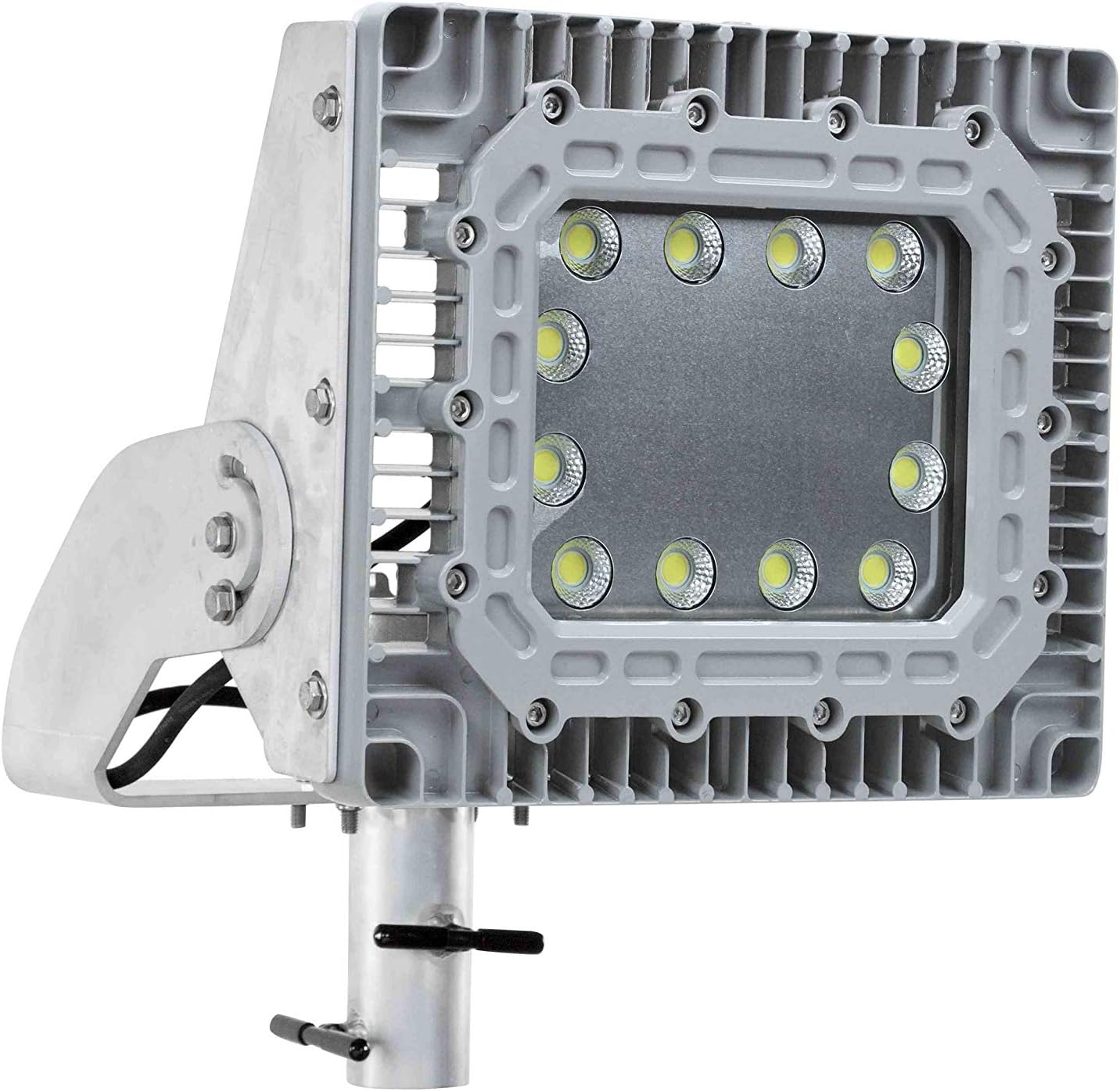 100W Explosion Proof Adjustable Pole Top Slip Fitter Mount LED Light
