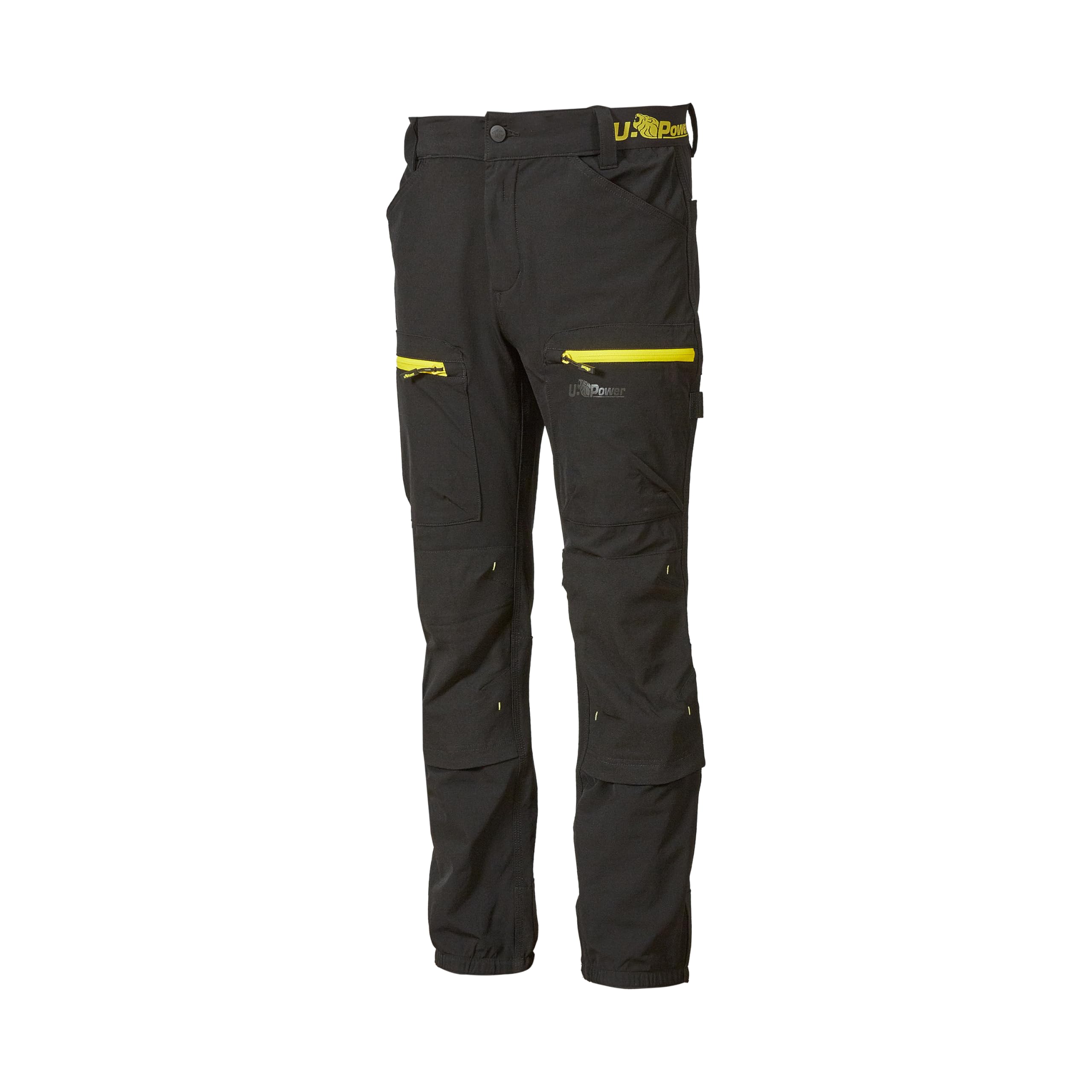 Upower Black Carbon - Conjunto de Pantalones para Hombre, Negro, M
