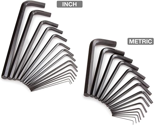 Miniatura 7 de TEKTON Juego de llaves hexagonales de 6 puntos de accionamiento de 12 pulgada 84 piezas 38 - 1-516 pulgadas 0394-1260in  SKT25302 y TEKTON 30 piezas