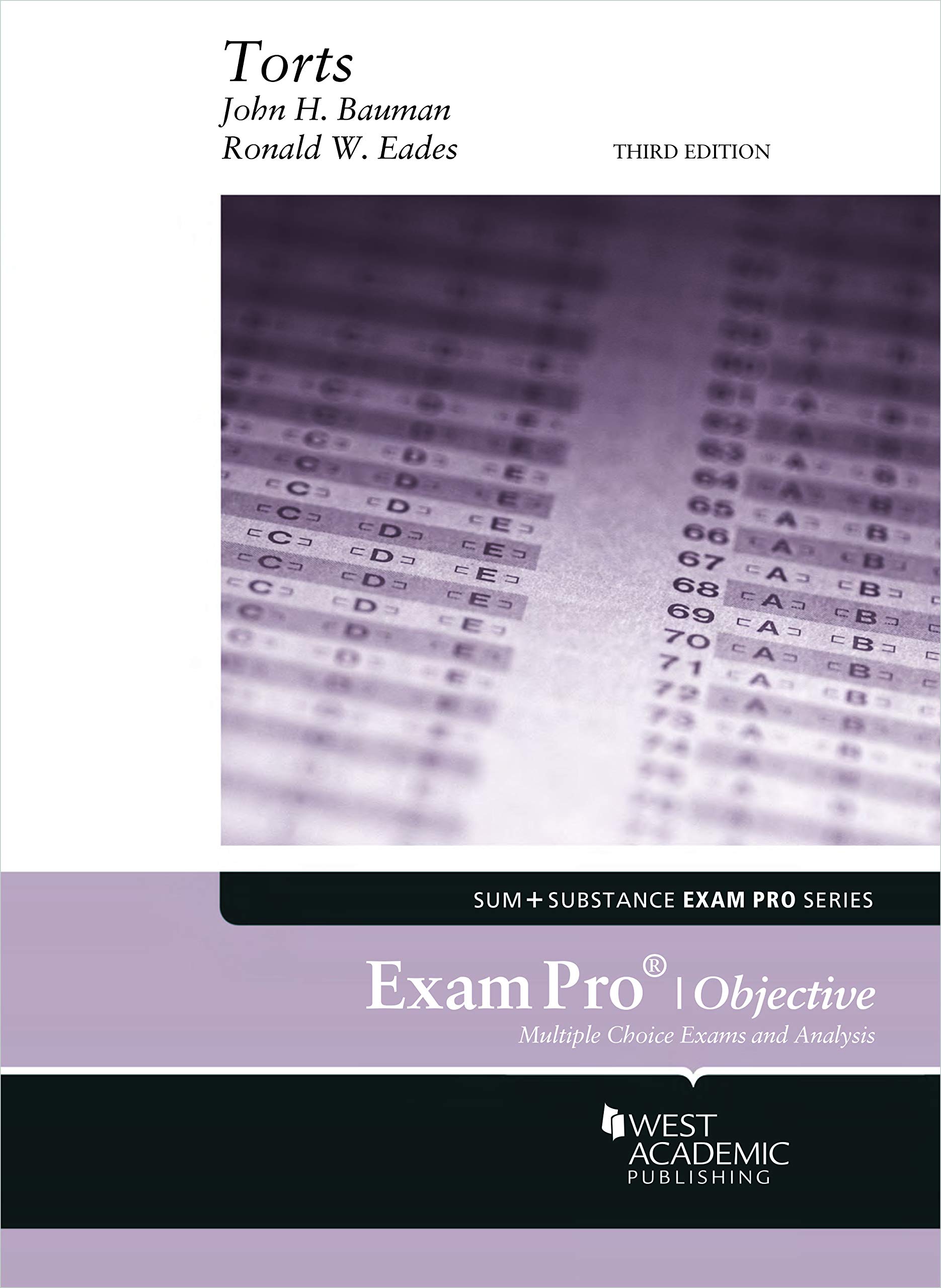Buy Exam Pro on Torts (Objective) (Exam Pro Series) — BookShops.in