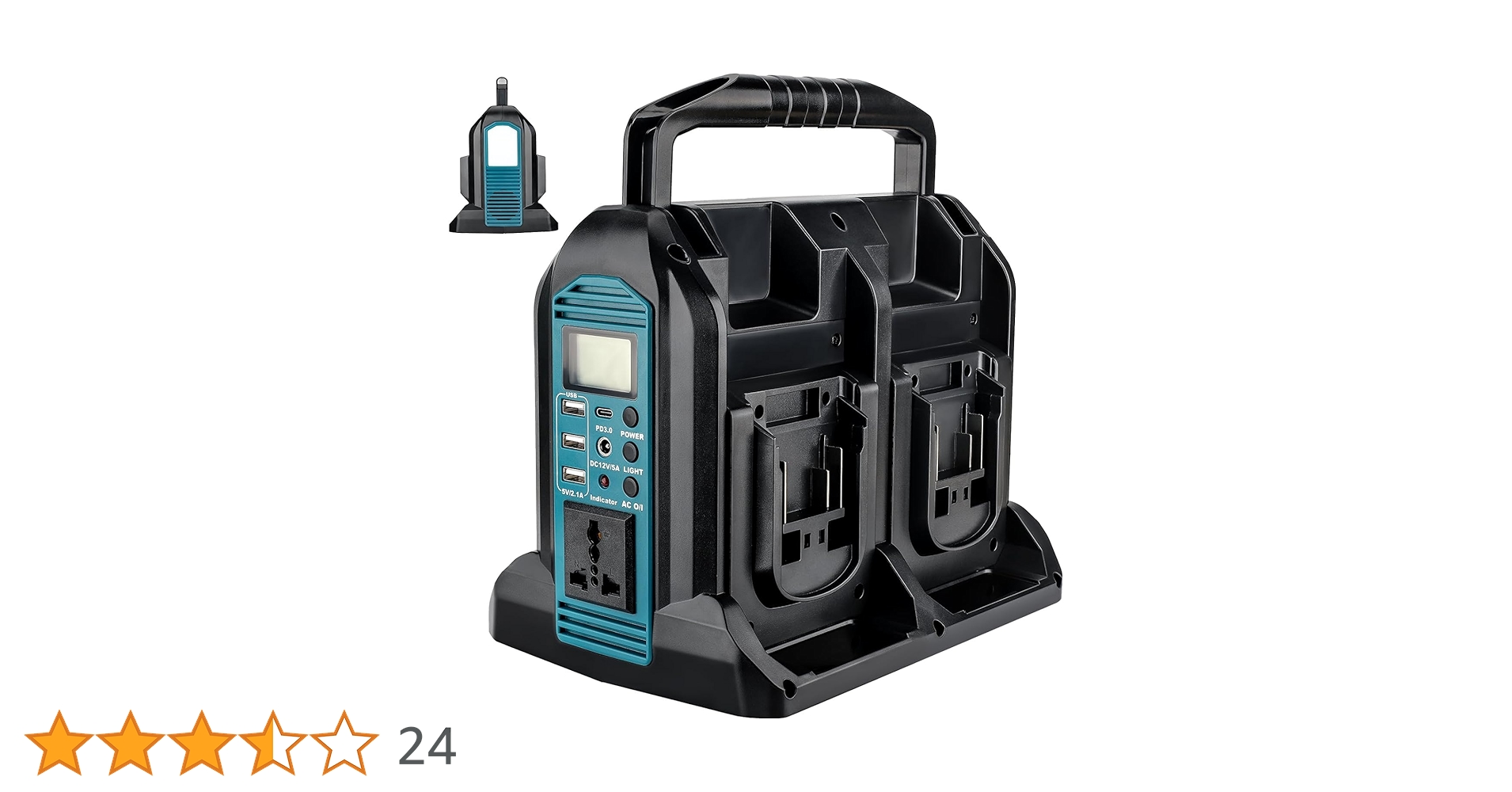 マキタ 18Vバッテリー対応 350Wパワーインバーター Amazon.co.jp: Hipoke マキタ18Vバッテリー対応350Wパワー