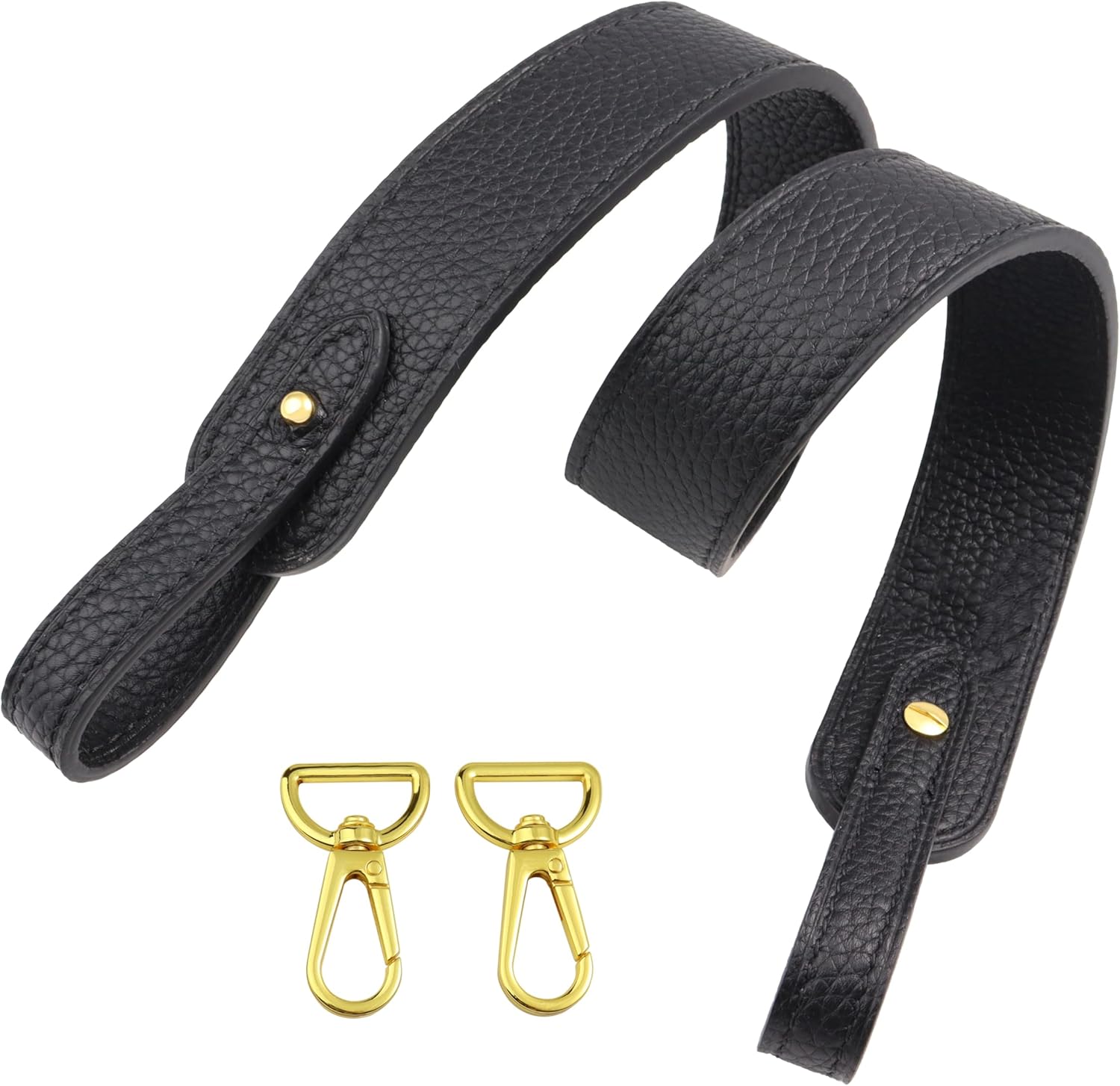 Genuine Leather Purse Strap for Picotin/Lindy/Evelyne Bags Togo Leather Shoulder Straps Replacement for Handbag