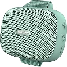 Srhythm Altavoz inalámbrico portátil K1 con aplicación, 6 Modos de ecualización Personalizables, Bluetooth 6.0, Resistencia al Agua IPX7, 20H de reproducción, Altavoz pequeño entusiastas del Deporte