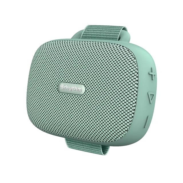 Srhythm K1 Portable Wireless Speaker with App 6 Customizable EQ Modes Bluetooth 6 0 IPX7 Waterproof 20H Playtime