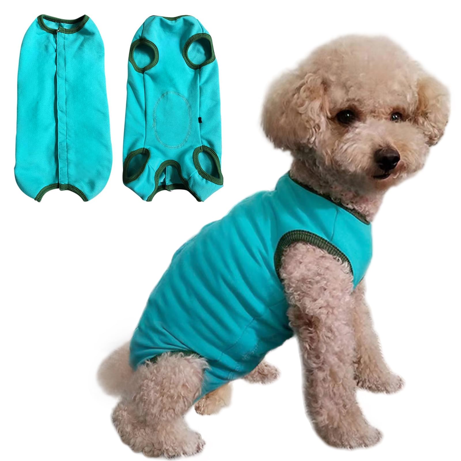 Paipeper Dog's Recovery Suit Post Surgery Shirt for Puppy, Small Dog Surgical Recovery Suit for Female Male Dogs, Dog Onesie Protect Surgical Wound(